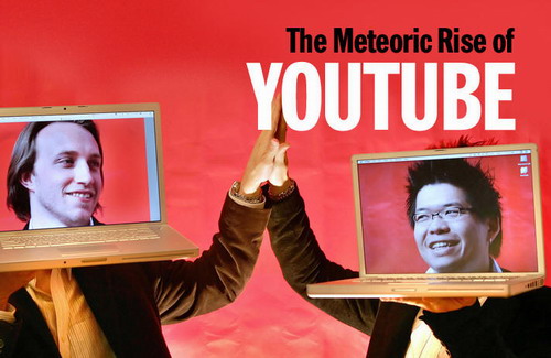 Chad Hurley e Steve Chen… criadores do fodástico YouTube